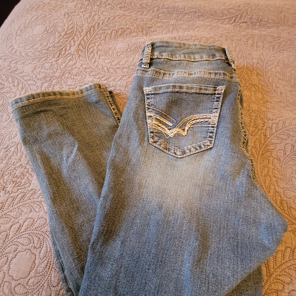 Warehouse One high rise straight crops, size 32 - Picture 10 of 10